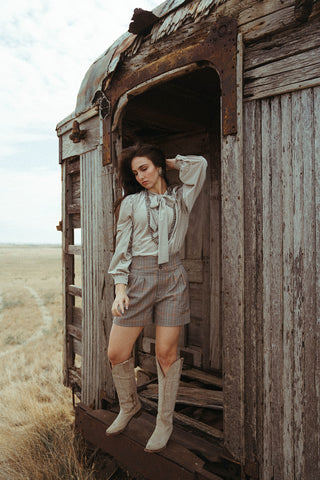 Coordinates Plaid Shorts