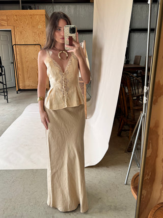 Marlene Beige Maxi