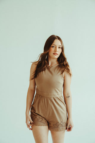Lucia Tan Romper