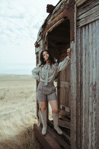 Coordinates Plaid Shorts