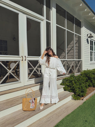 Crystal White Flares