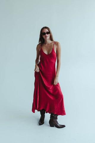 The Elsa Dress Red