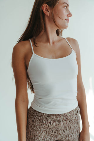 Stark White Cami