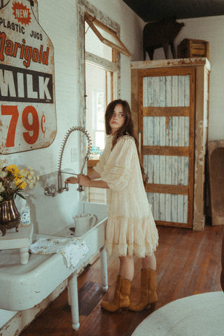 The Heirloom Dress in Butter