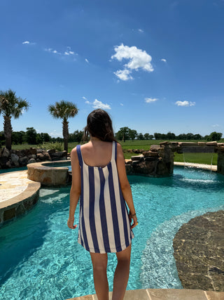Indigo Mini Dress