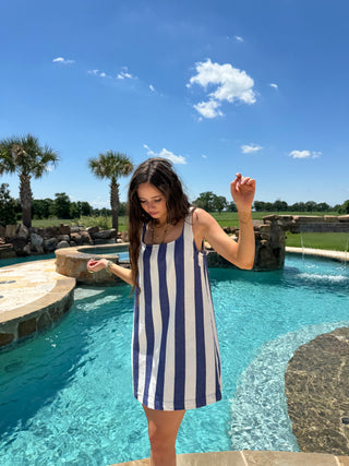Indigo Mini Dress