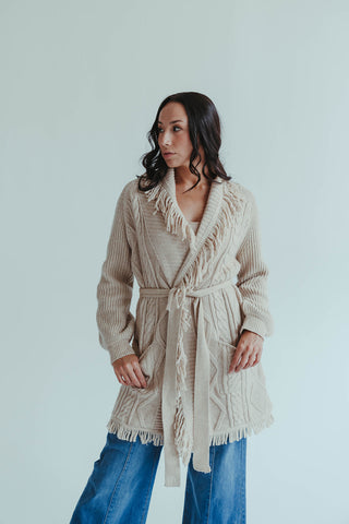 Stables Fringe Cardigan