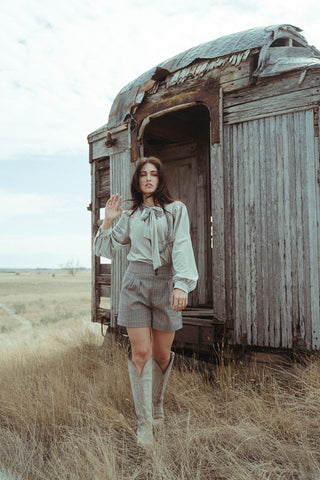 Coordinates Plaid Shorts