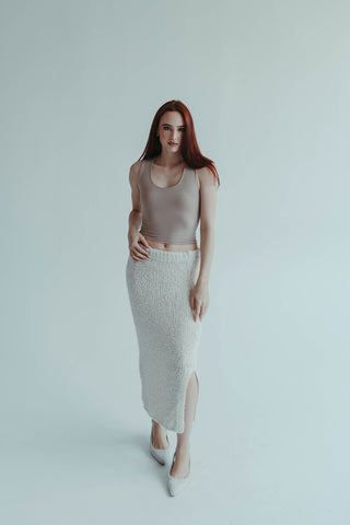 Teddy Knit Skirt