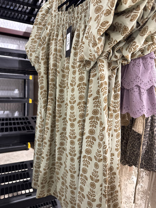 Sunflower Mini Dress