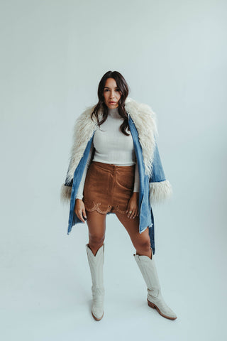 Denim Swift Coat