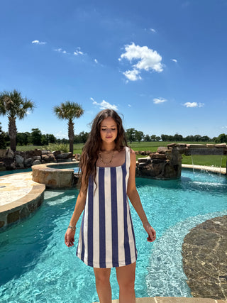 Indigo Mini Dress