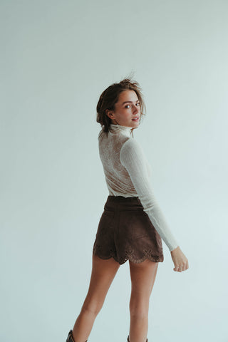 Wool Cream Top