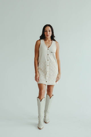 Suede Hayes Mini Dress