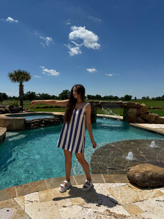 Indigo Mini Dress