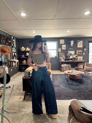 Vintage Flower Top