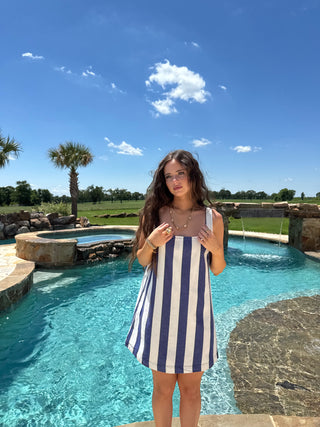 Indigo Mini Dress