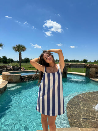 Indigo Mini Dress