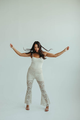 Wisteria Lace Flares