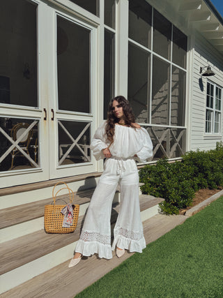 Crystal White Flares