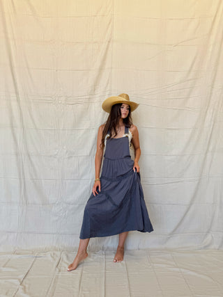Dusty Navy Dress