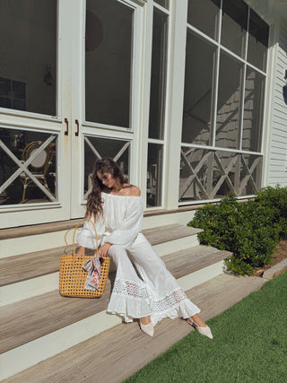 Crystal White Flares