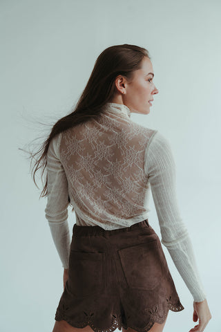 Wool Cream Top