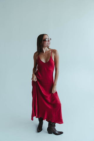 The Elsa Dress Red