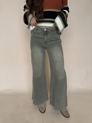 Vintage Olive Jean