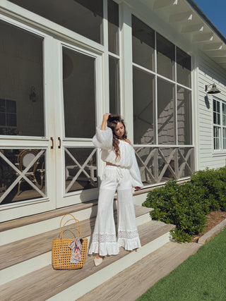 Crystal White Flares