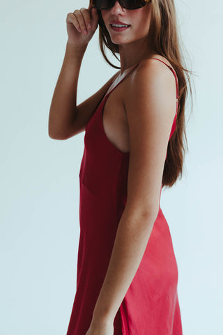 The Elsa Dress Red