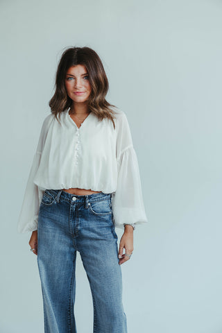 Pearl Sheer Blouse