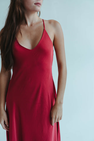 The Elsa Dress Red