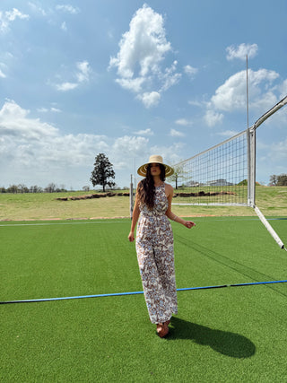 Lavender Courts Jumpsuit
