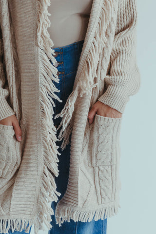 Stables Fringe Cardigan
