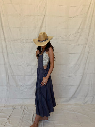 Dusty Navy Dress