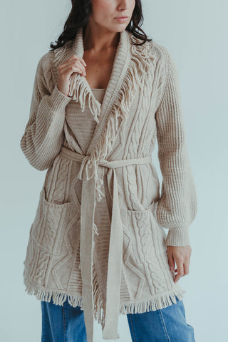 Stables Fringe Cardigan