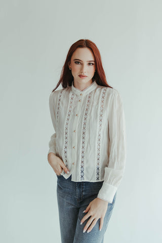 Vintage Lace Blouse