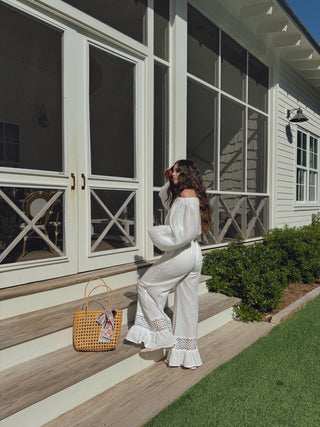 Crystal White Flares