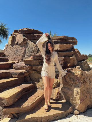 Scalloped Romper
