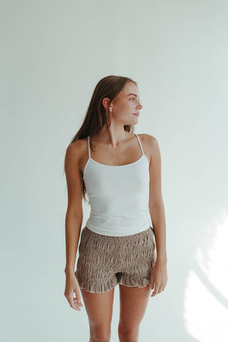 Stark White Cami