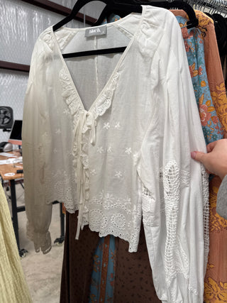 White Blouse Medium