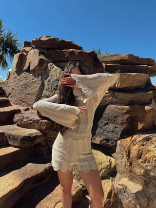 Scalloped Romper