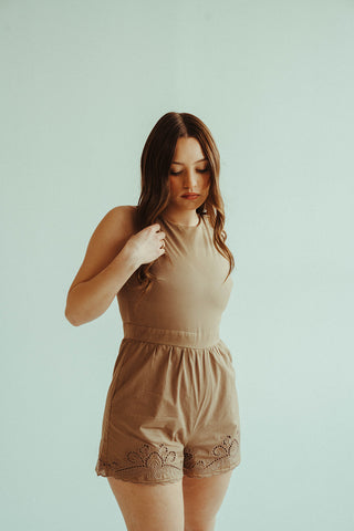 Lucia Tan Romper