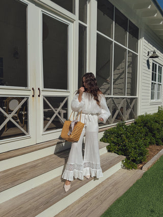 Crystal White Flares