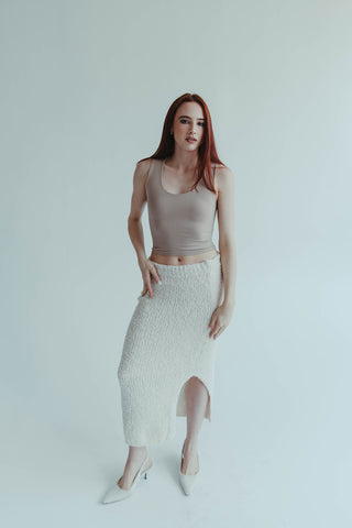 Teddy Knit Skirt