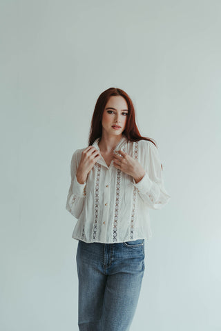 Vintage Lace Blouse