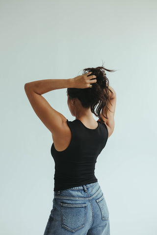 Black Ink Scoop Tank