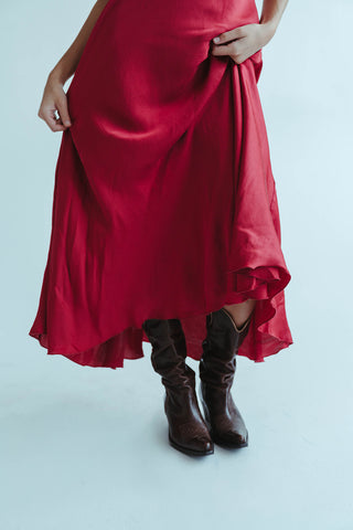 The Elsa Dress Red