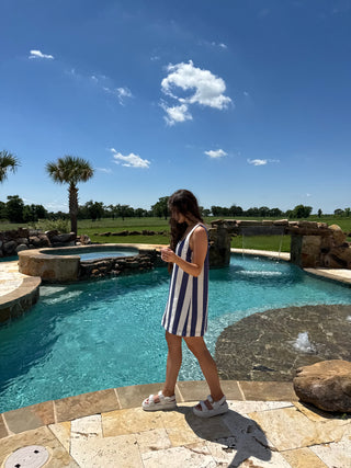 Indigo Mini Dress